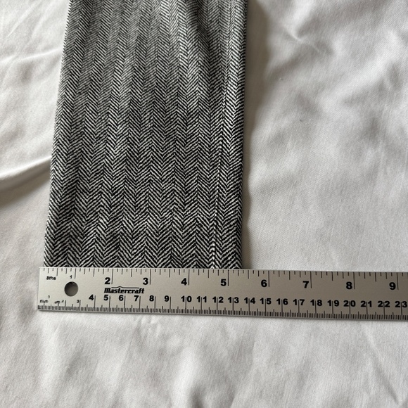 Old Navy Pixie Women's Herringbone Dress Pants Black/Gray Size 6 Business Casual - Picture 12 of 13